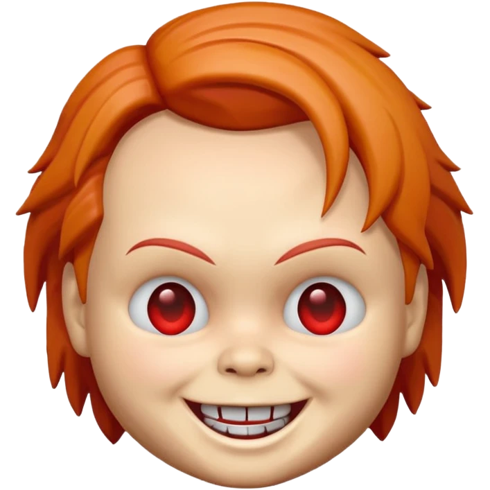 Un emojin de chuky emoji