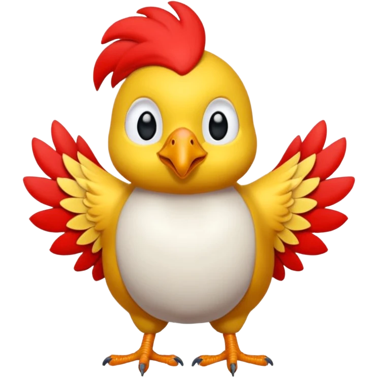 Galinha de lado emoji