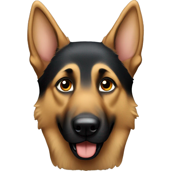 Create a German shepherd  emoji