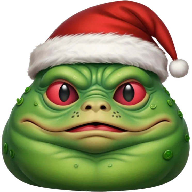 jabba the hutt santa emoji