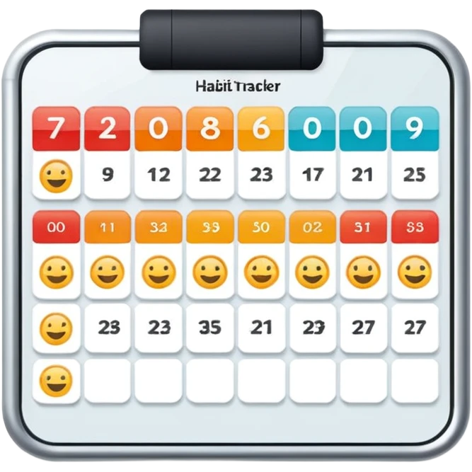 habit tracker  emoji