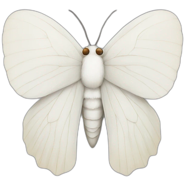 White Moth emoji