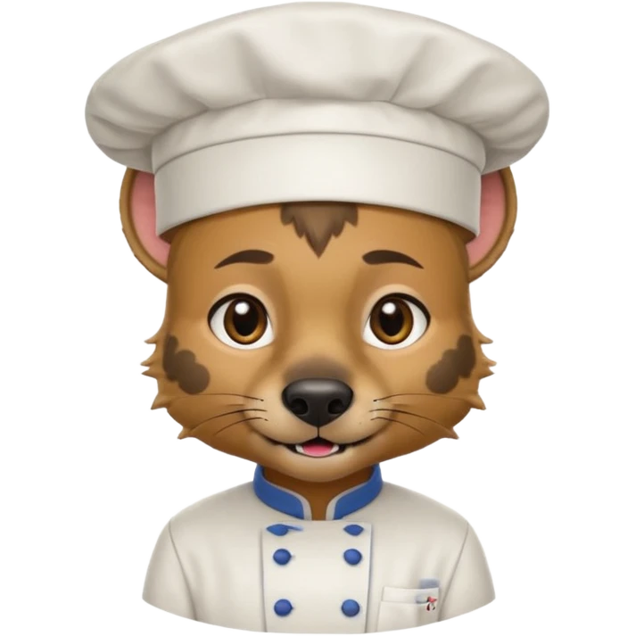 chef hyena emoji