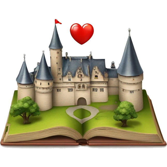 Tagebuch mit Herz schloss  emoji