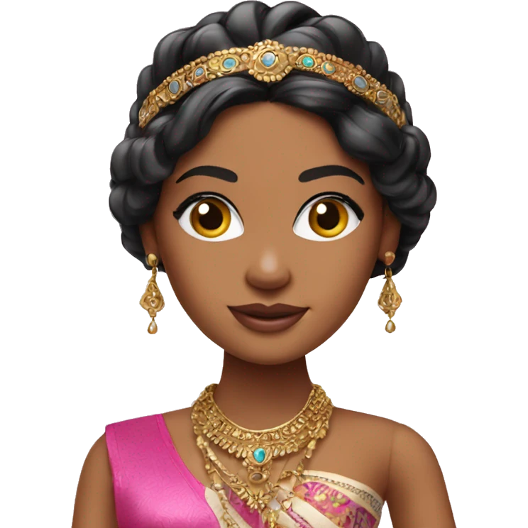 indian barbie doll emoji