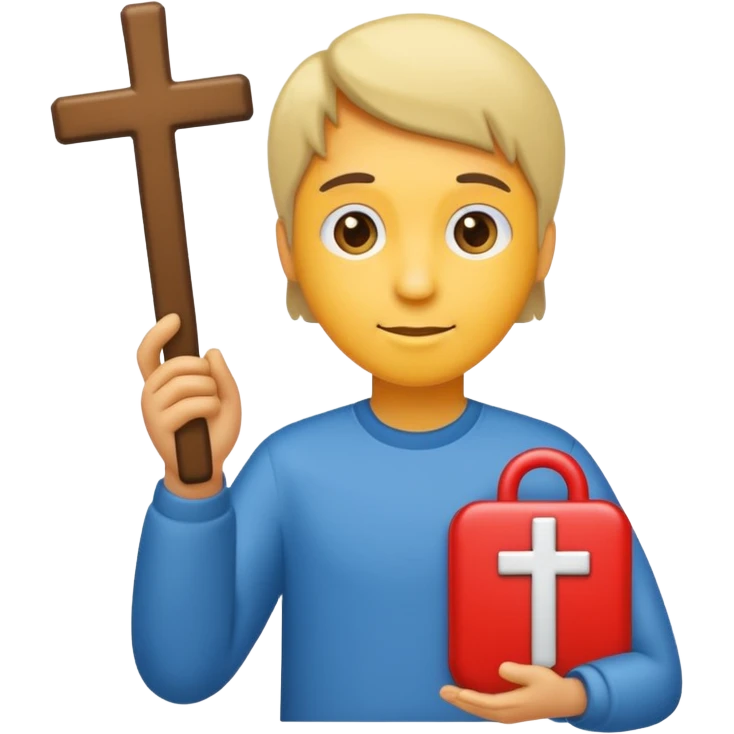 maak een emoji met een persoon emoji in het midden en dan een kruis of een vinkje in de handen van deze persoon emoji