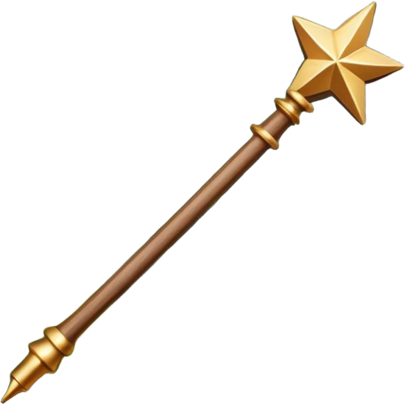 magic wand forest emoji
