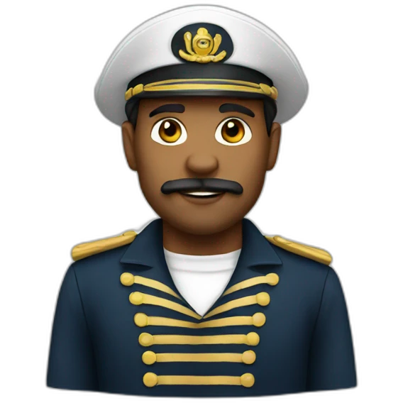 sea captain emoji