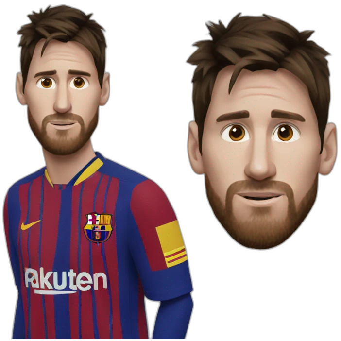Messi dort emoji