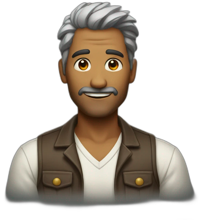 hombre transformacion nivel 1 emoji