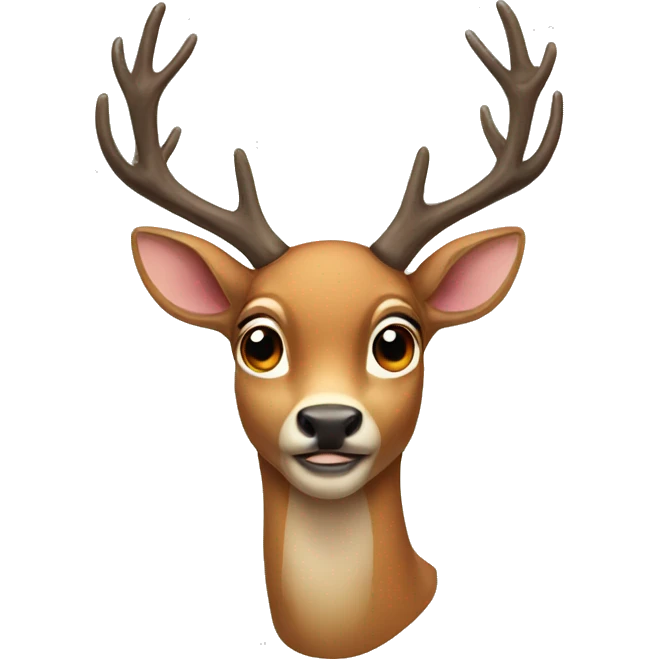 Deer emoji