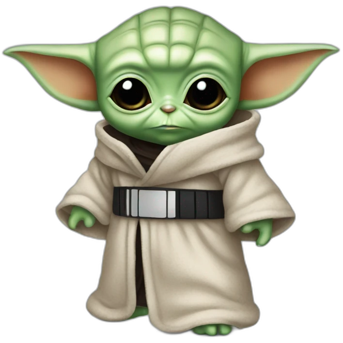 baby yoda in darth vader onesie emoji