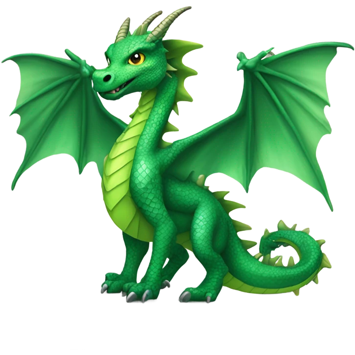 Green dragon emoji