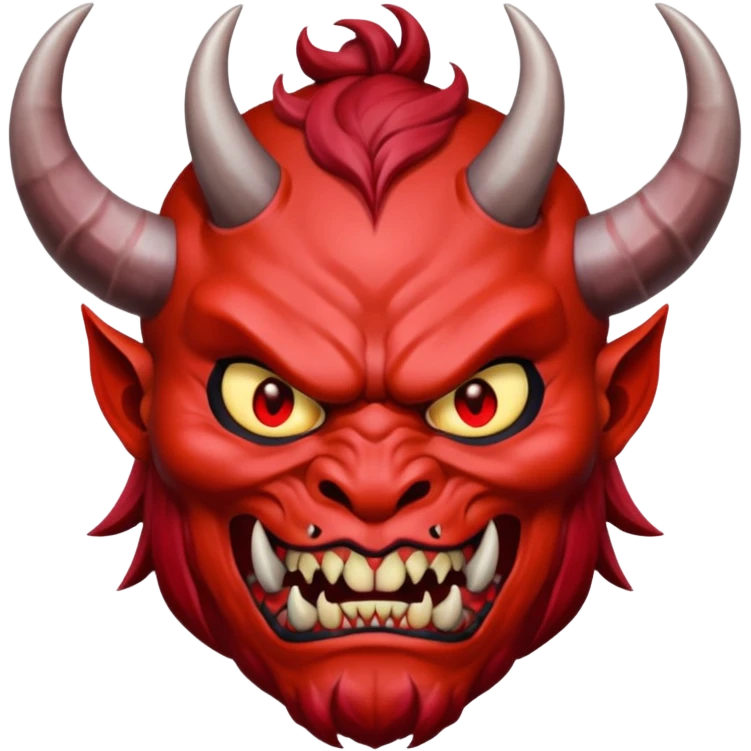 demonio japones emoji