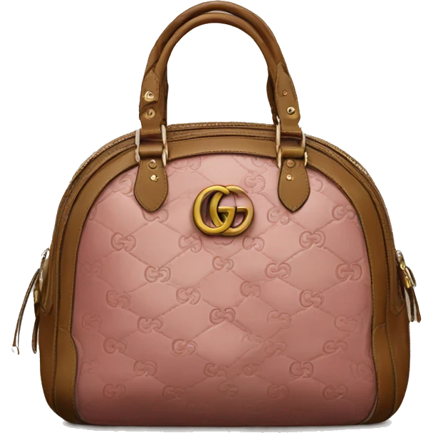 A gucci purse emoji