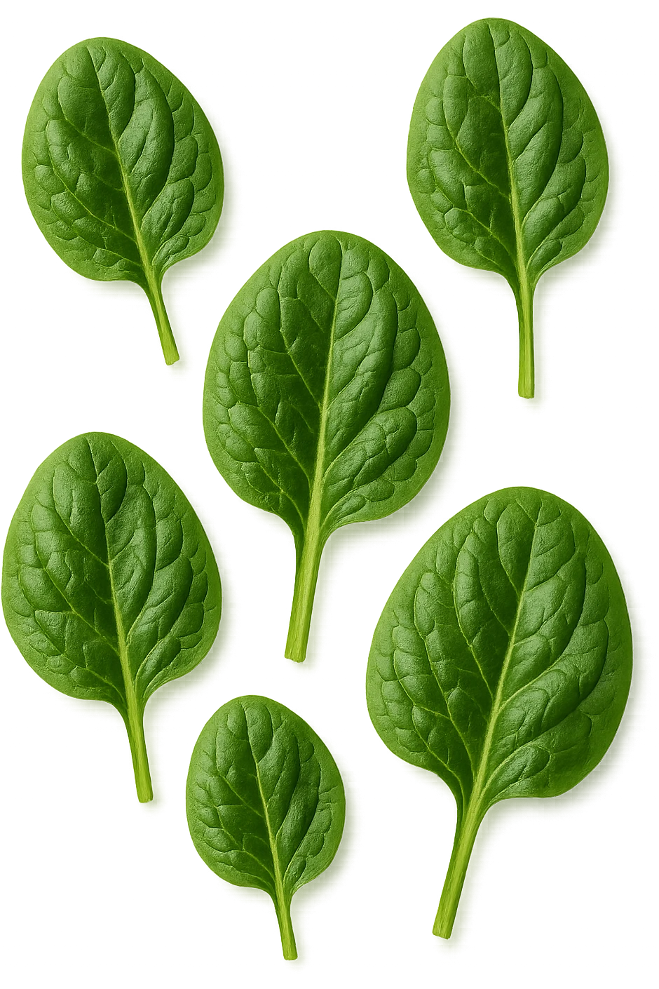 spinaci vista dall'alto, iperrealistiche 4k emoji
