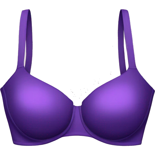Purple color bra  emoji