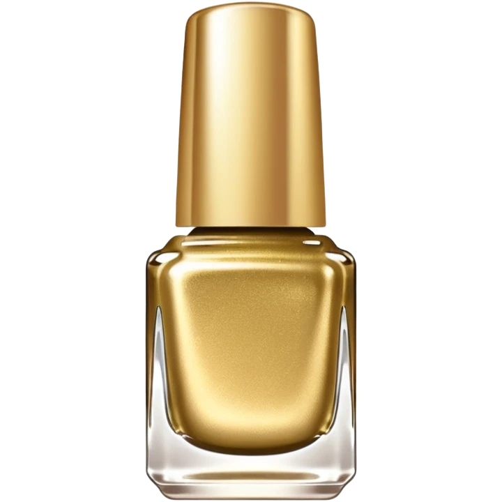 Gold nail polish swatch   emoji