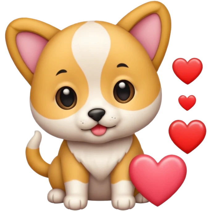Pet Valentine emoji