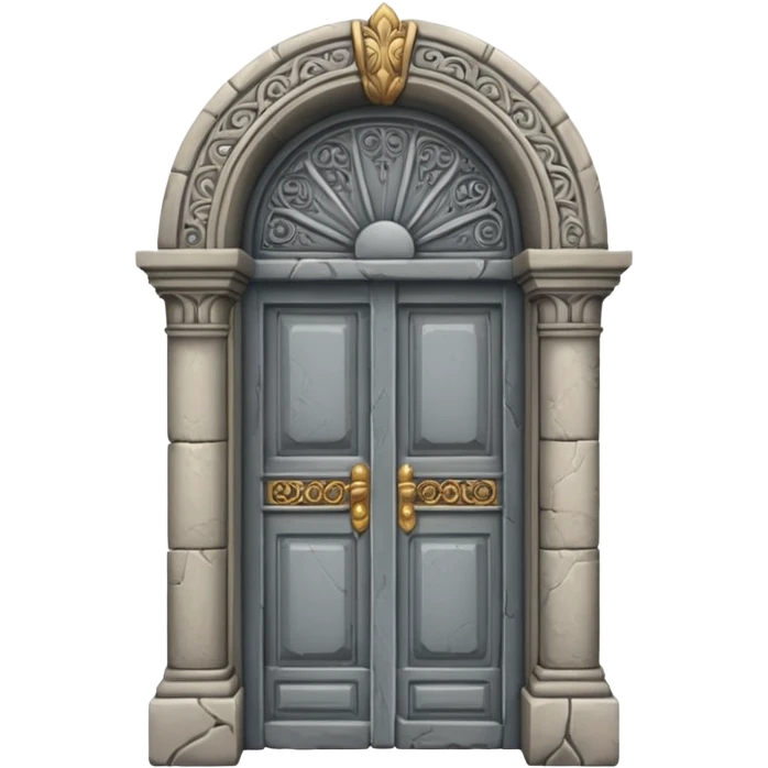 ancient door arch emoji emoji
