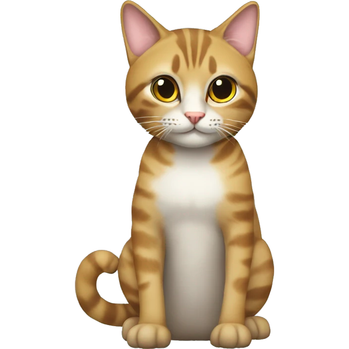 котик в платье emoji