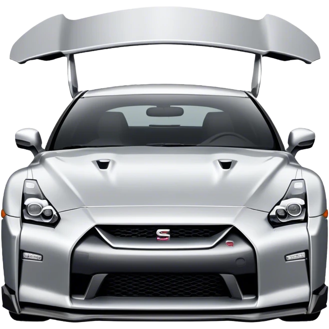 Nissan GT-R - Nissan (Model Year: 2022) (Iconic colour: Silver) emoji