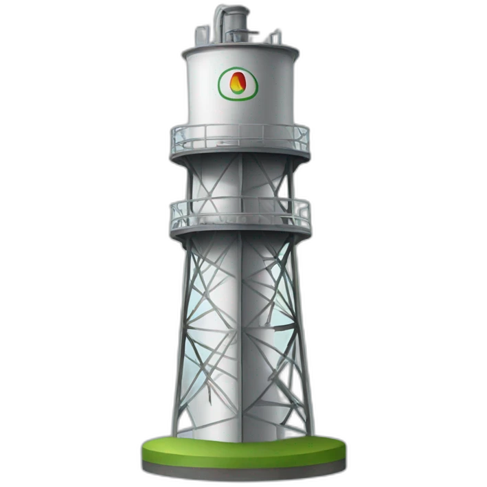Torre petrolera emoji