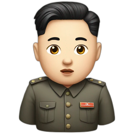 kim jong-un emoji