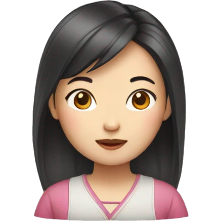 CHINESE GIRL emoji