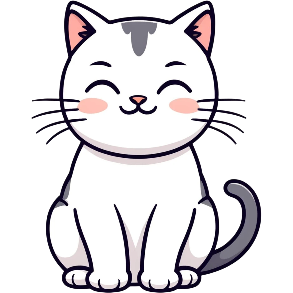 Cat kissy face emoji
