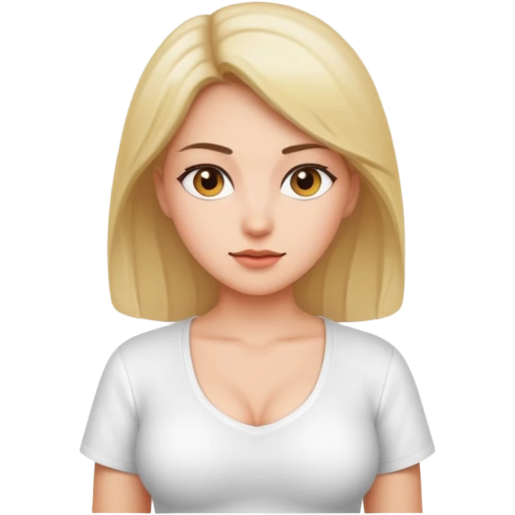 A woman's breasts emoji