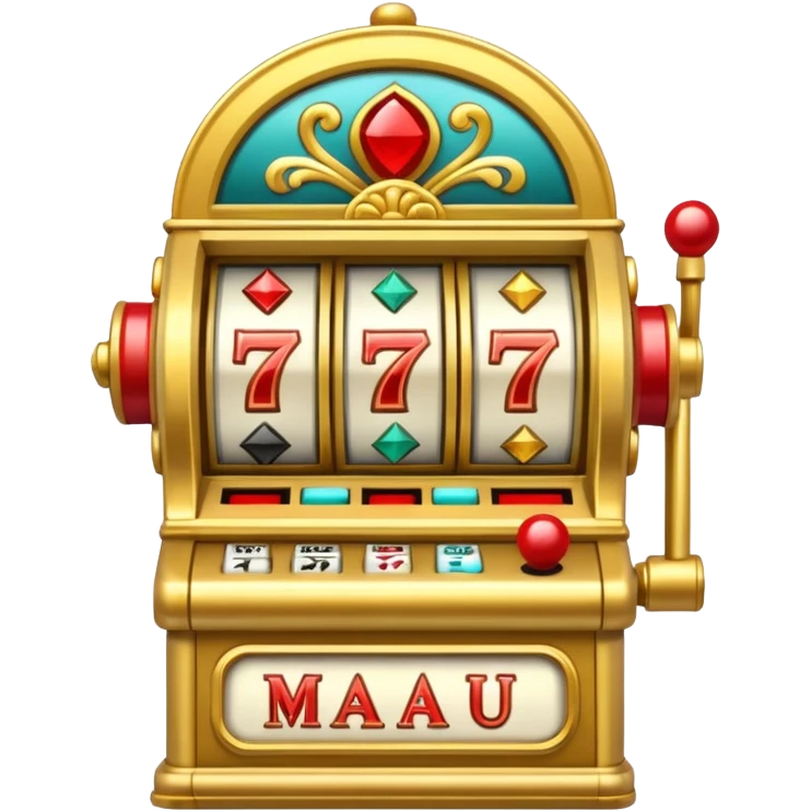 Slot machine, macau emoji