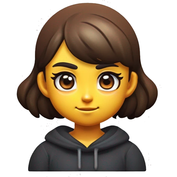 Girl with an are you serious look emoji
