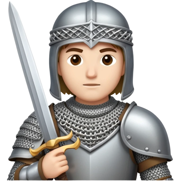 Crusader soldier emoji