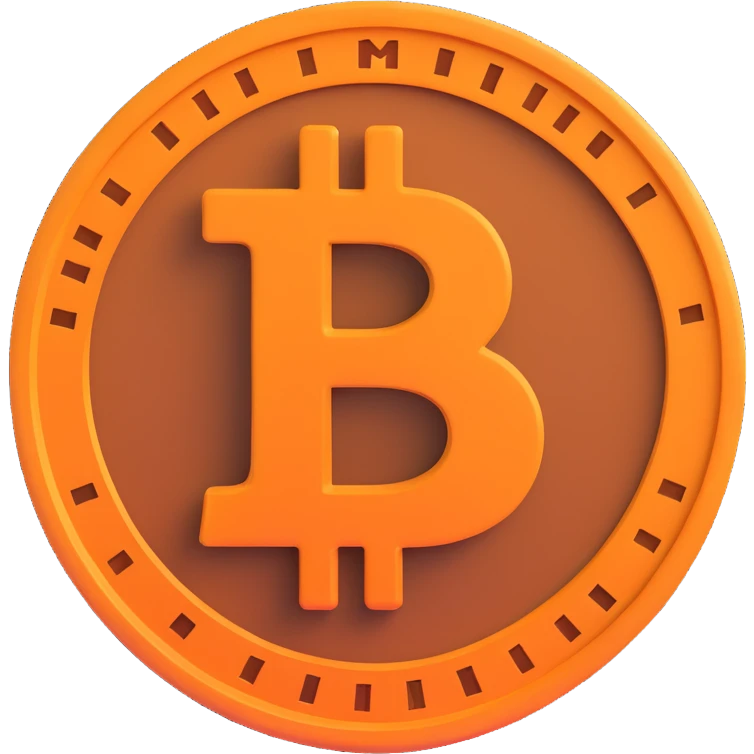 Bitcoin logo emoji