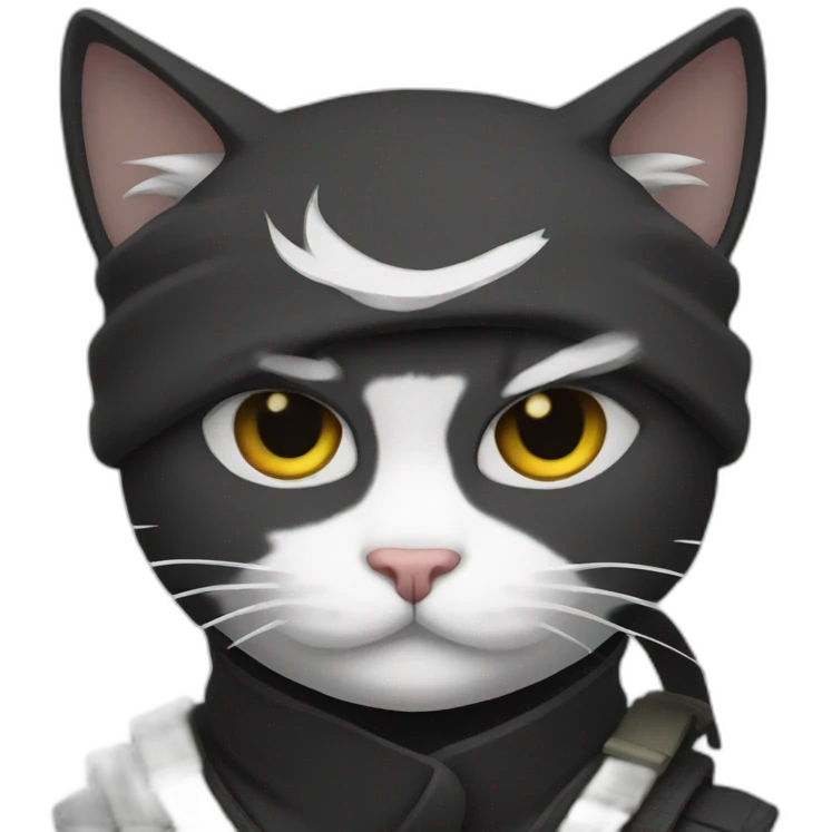 Ninja the cat emoji