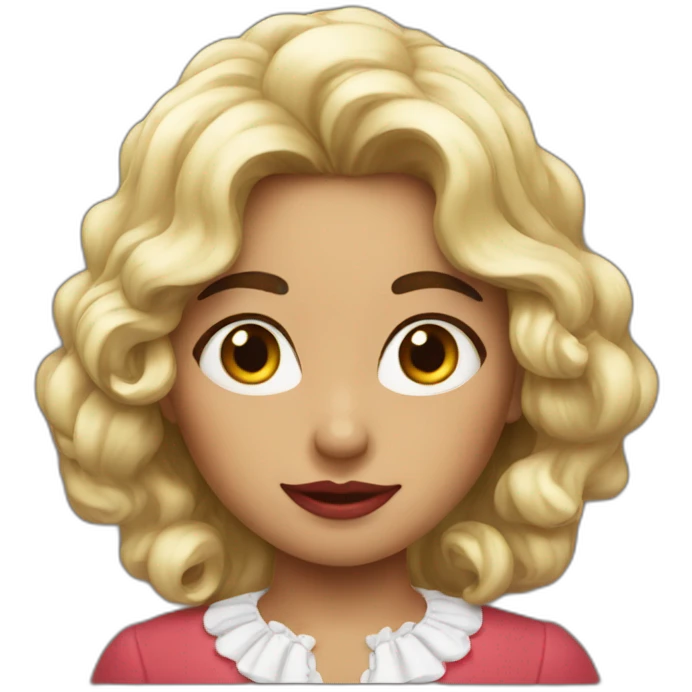 Reine au nez rouge  emoji