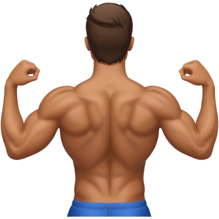 back muscle iphone yellow style emoji