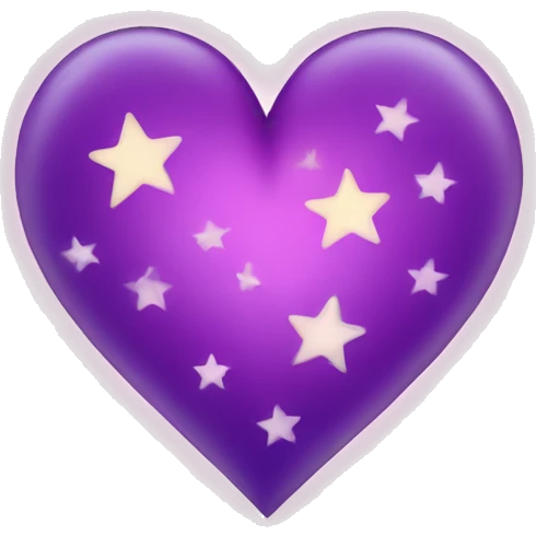 heart with stars emoji