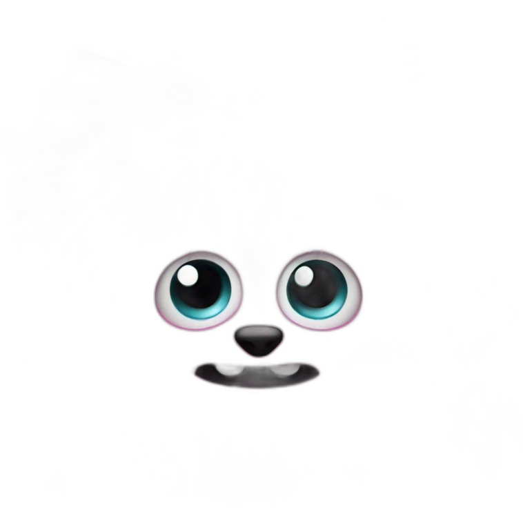 fluffy pink monster emoji
