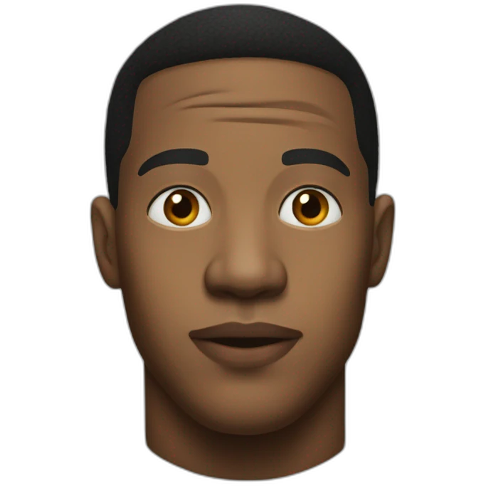 Jonathan Majors portrait emoji