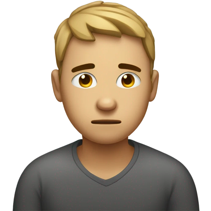 Sad emoji