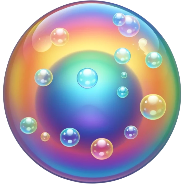 hellseherkugel mit seifenblasen drin emoji