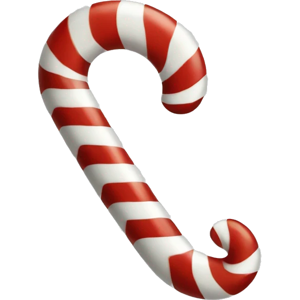 candy cane emoji