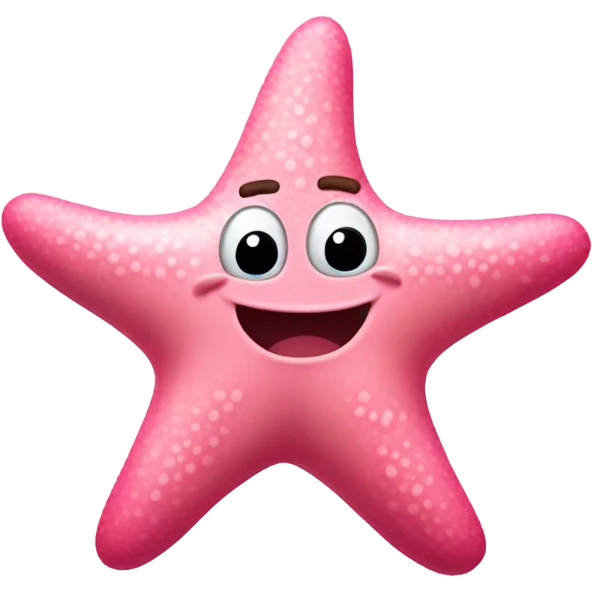 Patrick star sponge bob emoji
