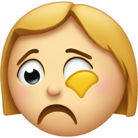 sad kissy face flipping off emoji emoji