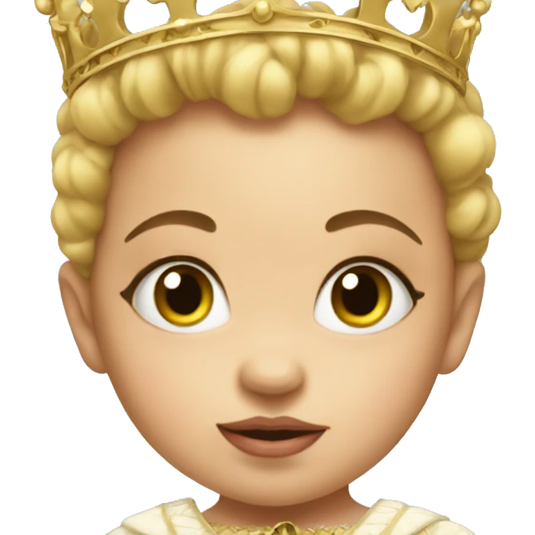 Baby queen emoji