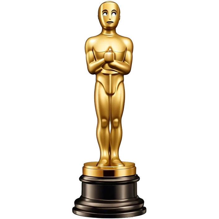 Estatueta do oscar  emoji