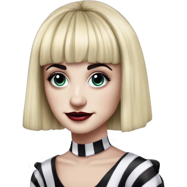 Sophia Anne Caruso is an American actress and singer best known for originating the role of Lydia Deetz in the Broadway musical Beetlejuice,  emoji
