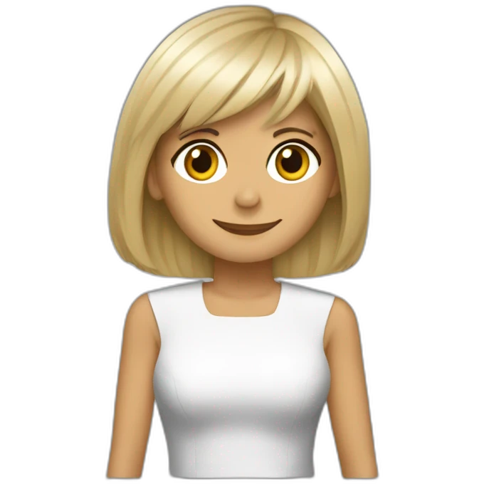 Brigitte macron emoji